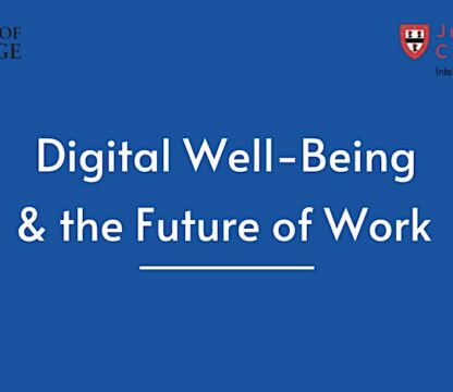 cambridge thinklab wellbeing future of work